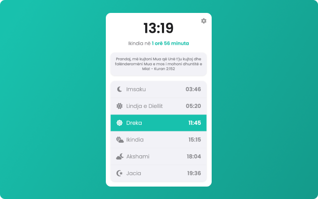 Takvimi Sot Popup chrome谷歌浏览器插件_扩展第5张截图
