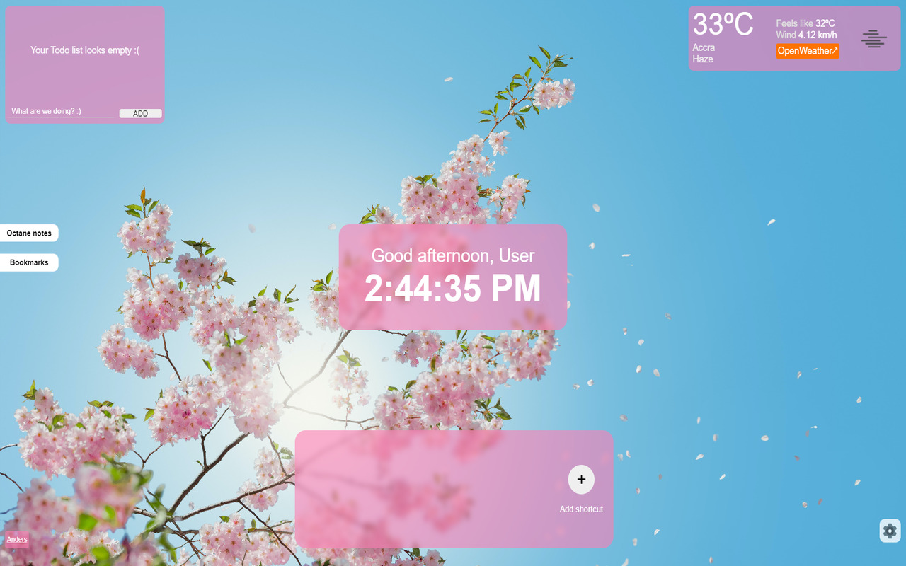Octane Dashboard chrome谷歌浏览器插件_扩展第1张截图