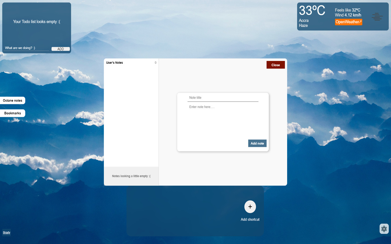 Octane Dashboard chrome谷歌浏览器插件_扩展第4张截图