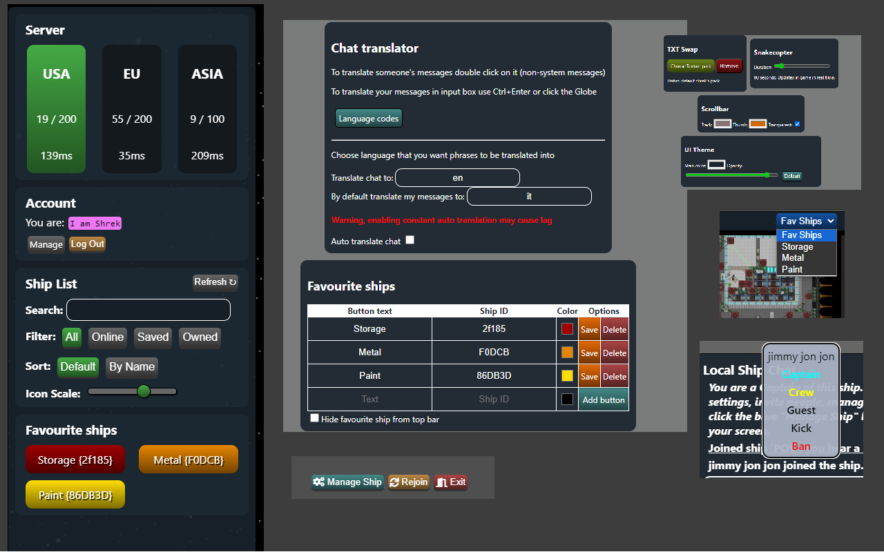ShrekDark chrome谷歌浏览器插件_扩展第1张截图