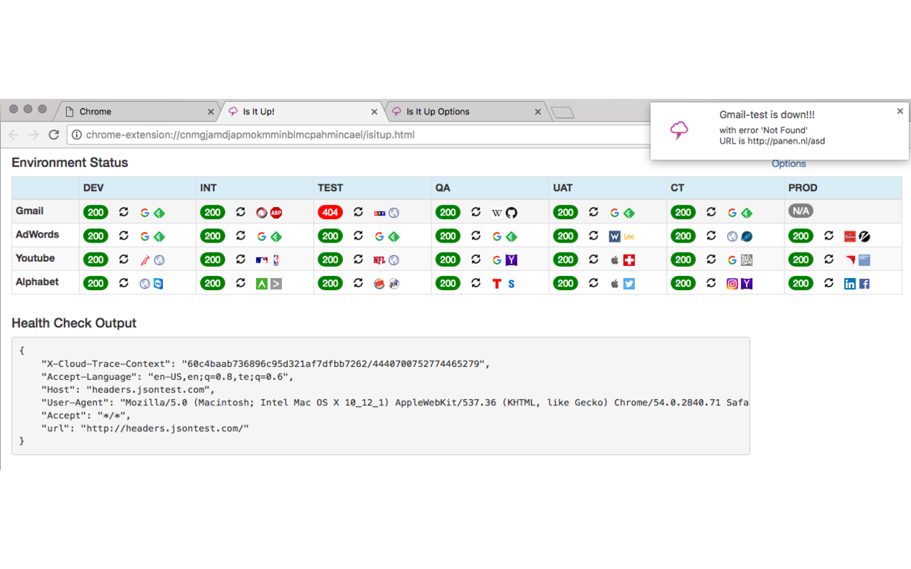 Is It Up chrome谷歌浏览器插件_扩展第1张截图