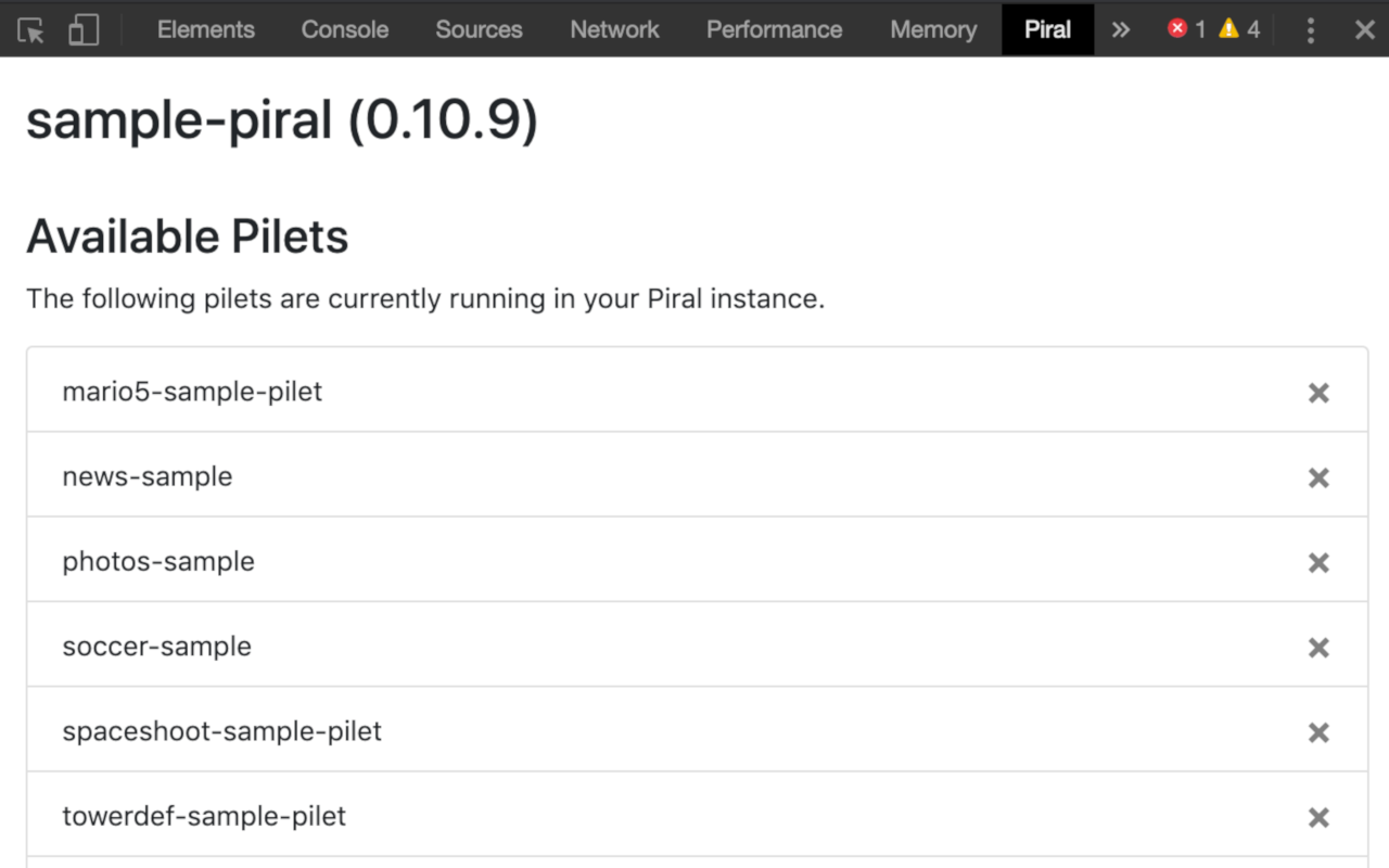 Piral Inspector chrome谷歌浏览器插件_扩展第1张截图
