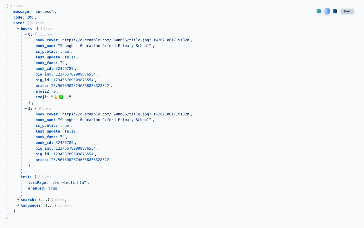 JSONVista - JSON美化 & JSON流程图 chrome谷歌浏览器插件_扩展第5张截图