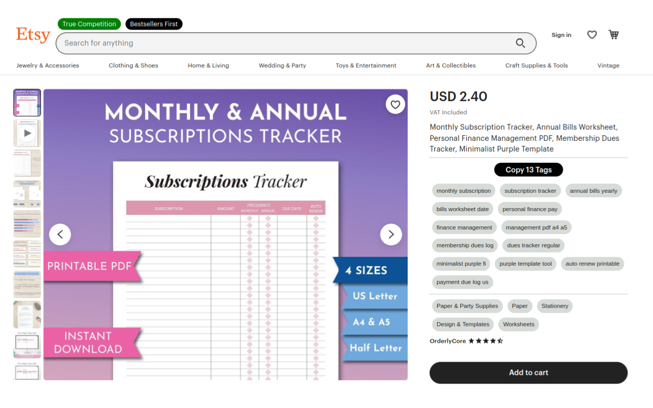 EtsyTaggz chrome谷歌浏览器插件_扩展第3张截图