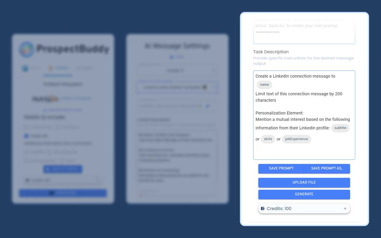 Copy LinkedIn profiles to your CRM and craft personalized messages with AI. chrome谷歌浏览器插件_扩展第2张截图