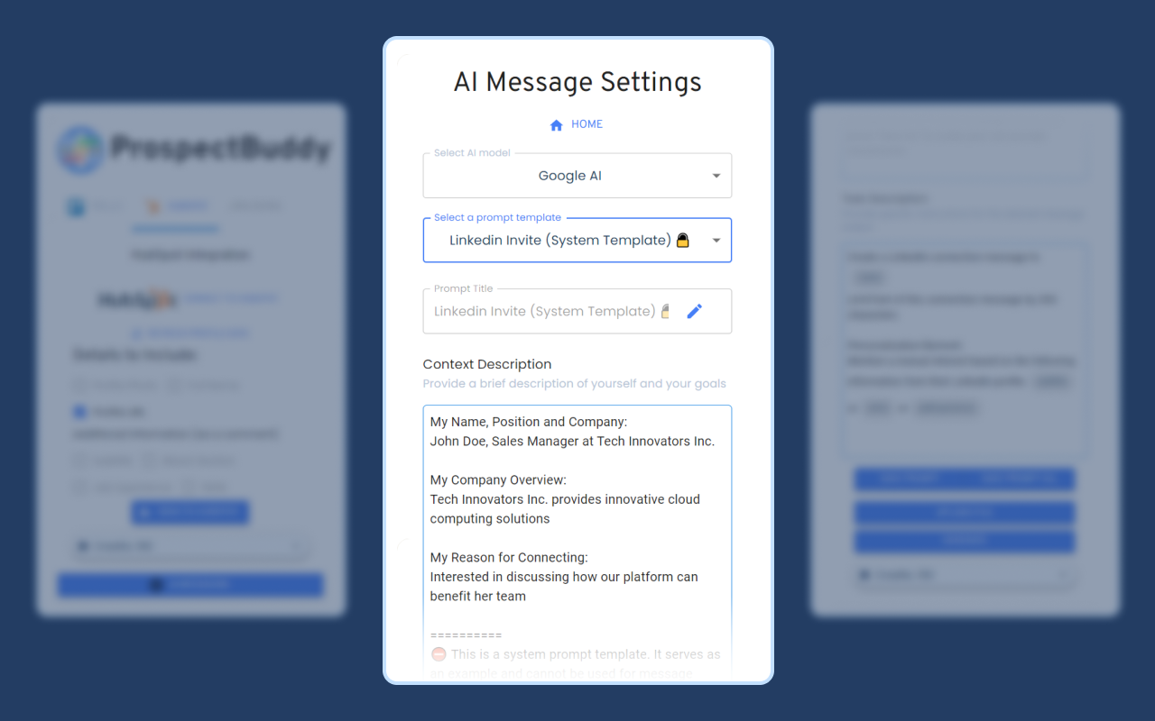 Copy LinkedIn profiles to your CRM and craft personalized messages with AI. chrome谷歌浏览器插件_扩展第5张截图