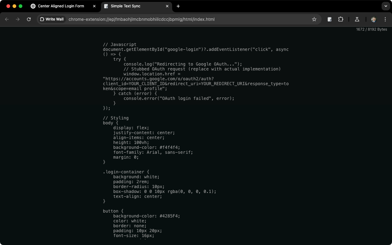 Write Wall chrome谷歌浏览器插件_扩展第1张截图