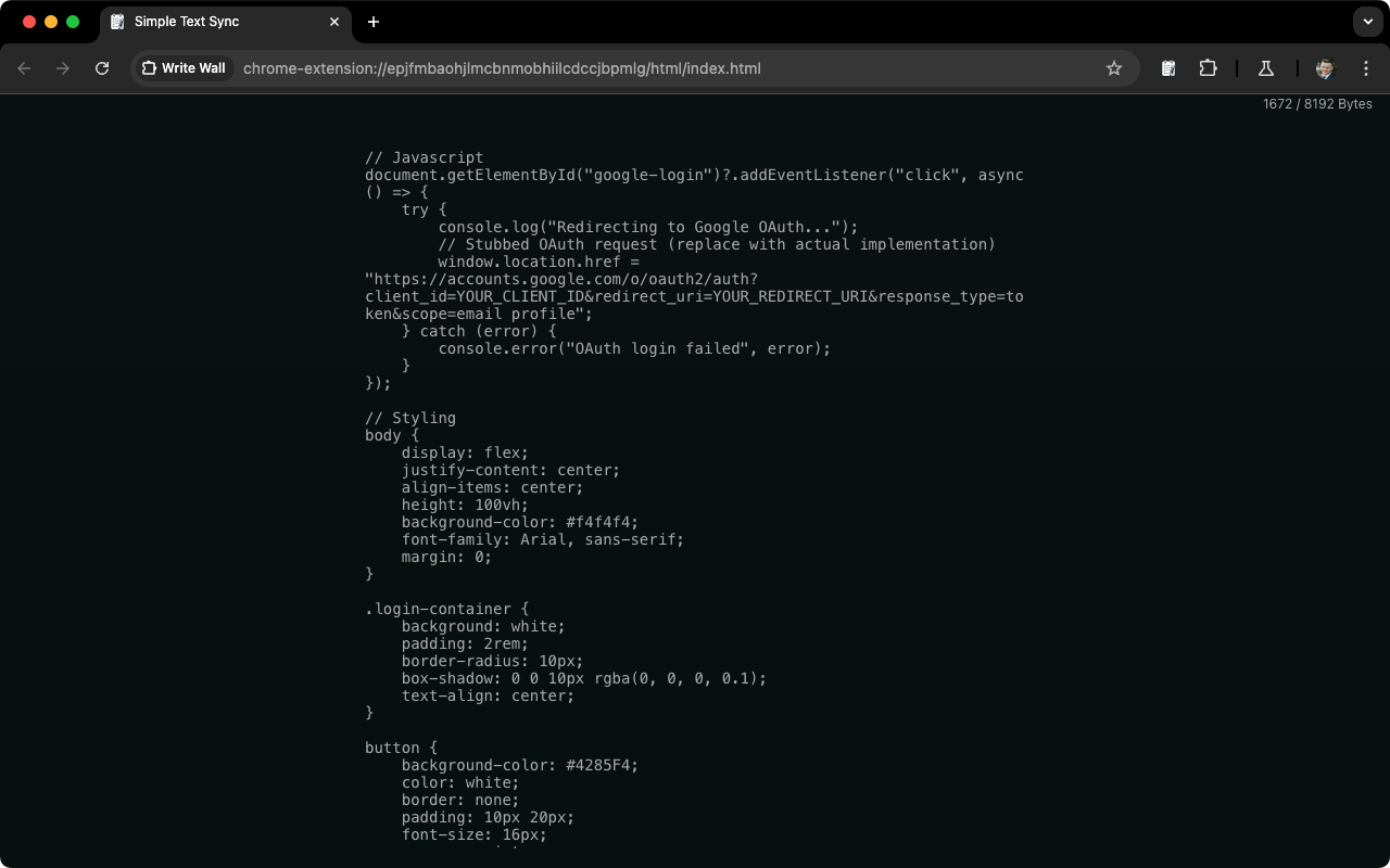 Write Wall chrome谷歌浏览器插件_扩展第5张截图
