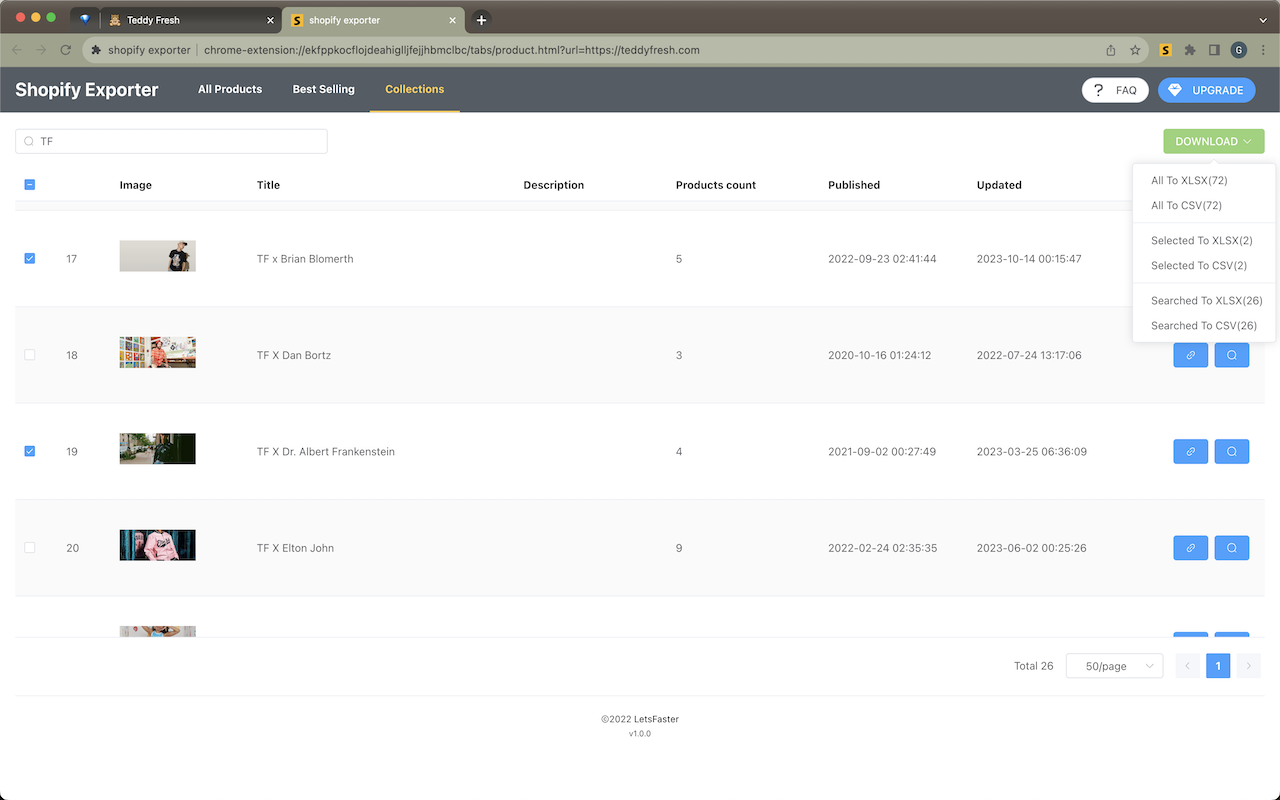 Shopify Exporter chrome谷歌浏览器插件_扩展第4张截图
