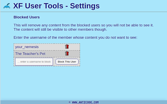 Xenforo User Tools chrome谷歌浏览器插件_扩展第1张截图