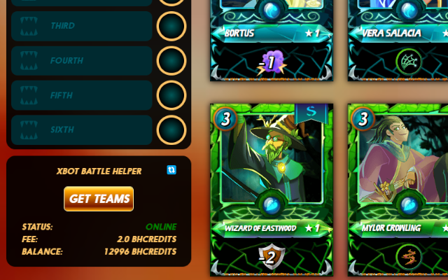 XBOT Helper for Splinterlands chrome谷歌浏览器插件_扩展第1张截图