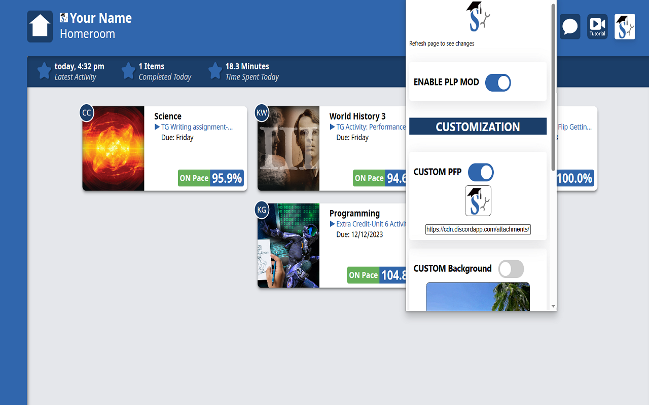 PLP Mod chrome谷歌浏览器插件_扩展第2张截图