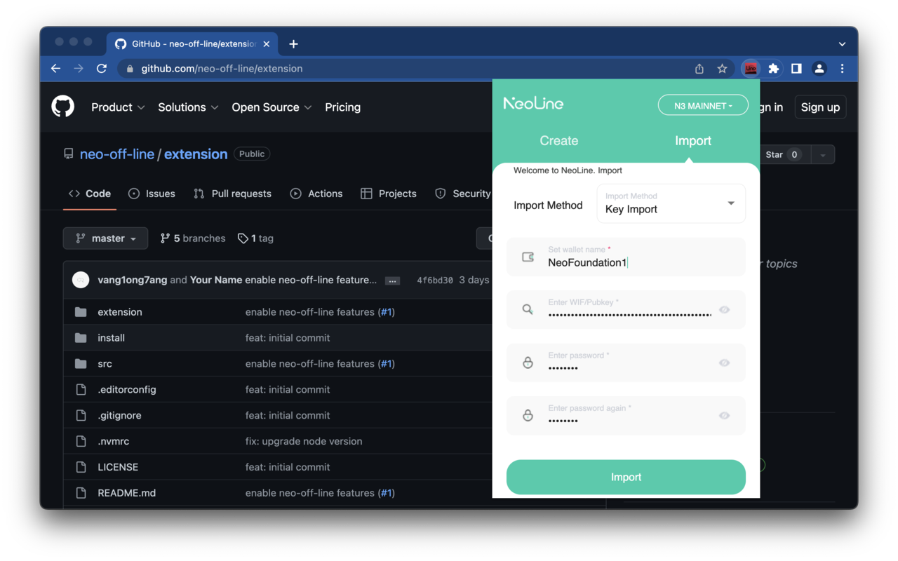 NeoOffLine chrome谷歌浏览器插件_扩展第1张截图