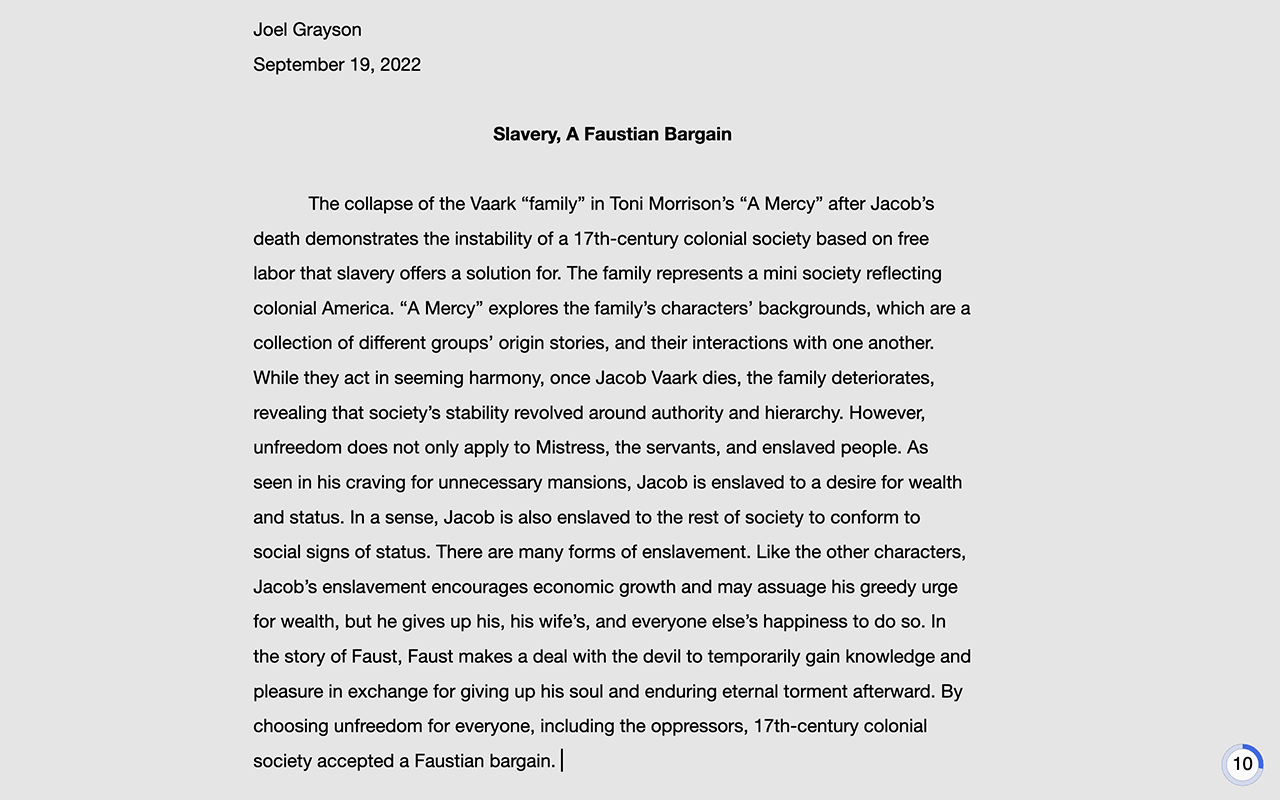 Focus for Google Docs chrome谷歌浏览器插件_扩展第2张截图