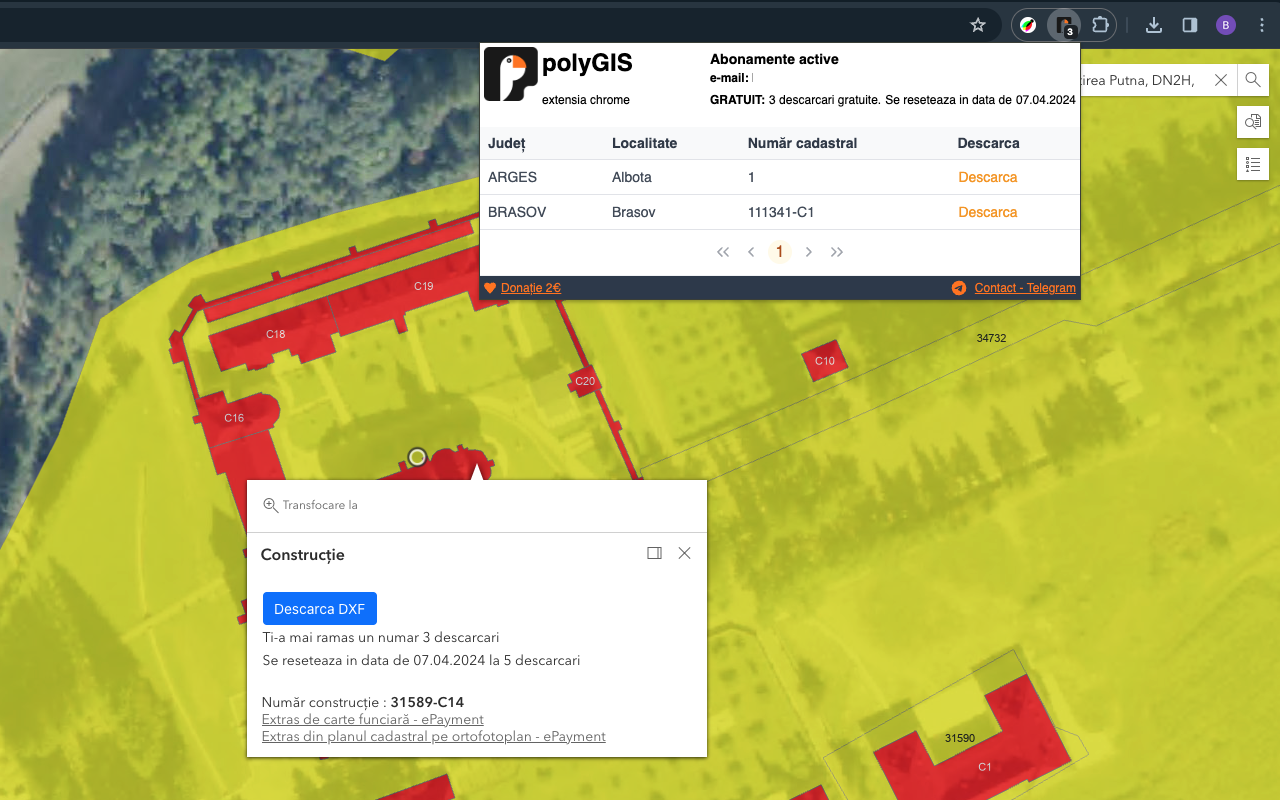 polyGIS chrome谷歌浏览器插件_扩展第1张截图
