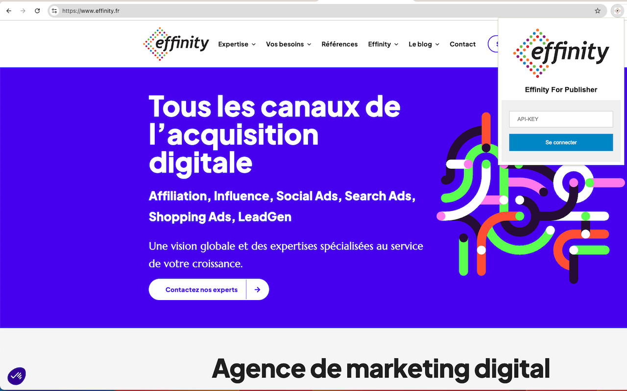 Effinity For Publisher chrome谷歌浏览器插件_扩展第1张截图