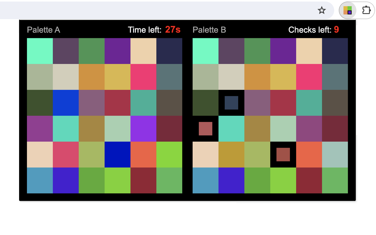 Color Challenge Game chrome谷歌浏览器插件_扩展第5张截图