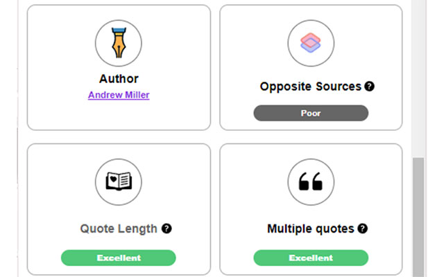 Biasly News Check chrome谷歌浏览器插件_扩展第2张截图