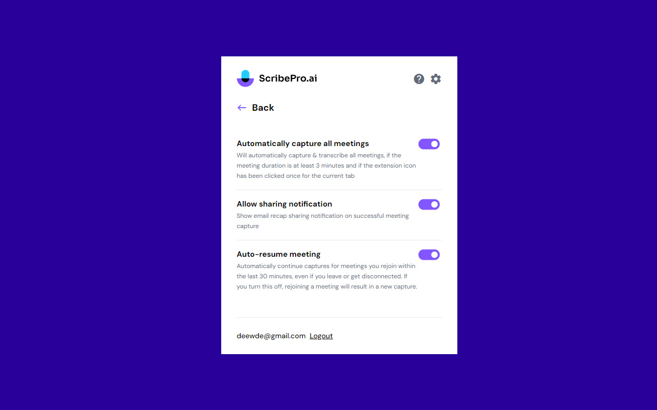 ScribePro.ai: Meeting assistant chrome谷歌浏览器插件_扩展第4张截图