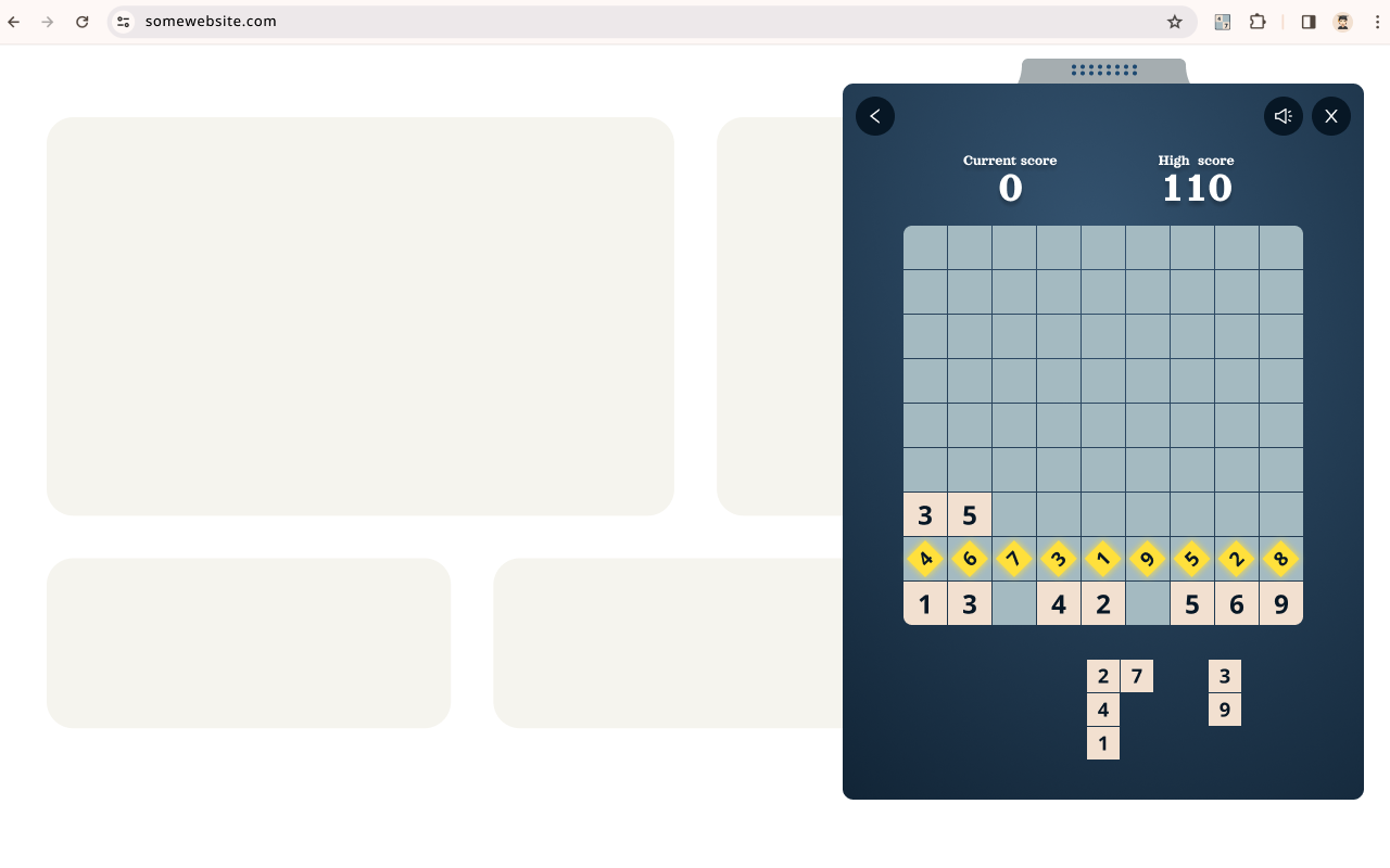 Sudoku On The Rocks chrome谷歌浏览器插件_扩展第2张截图
