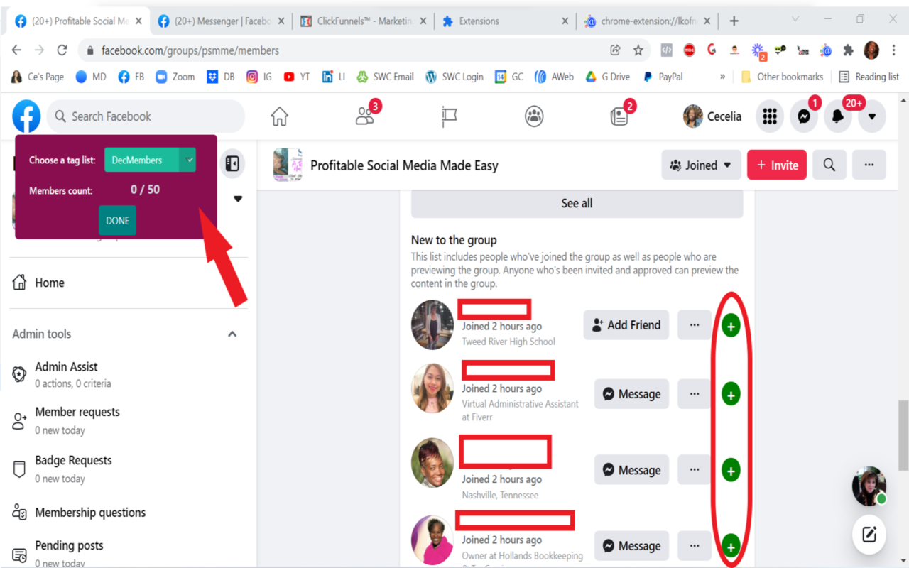 GroupsTag chrome谷歌浏览器插件_扩展第1张截图
