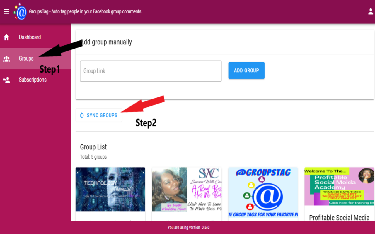 GroupsTag chrome谷歌浏览器插件_扩展第3张截图