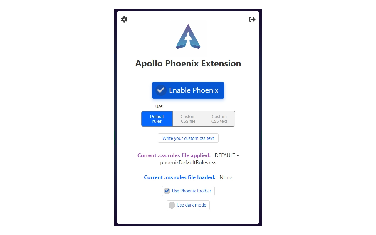 Apollo Phoenix chrome谷歌浏览器插件_扩展第4张截图