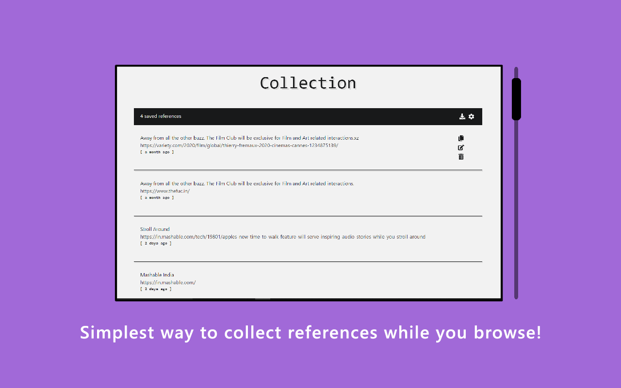 Collect — Your Research Buddy chrome谷歌浏览器插件_扩展第4张截图