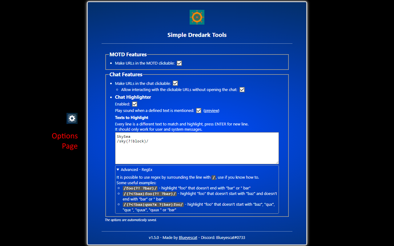 Simple Dredark Tools (drednot.io) chrome谷歌浏览器插件_扩展第2张截图