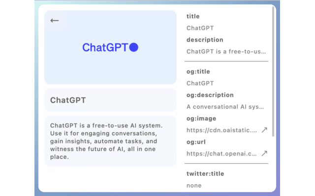 Open Graph chrome谷歌浏览器插件_扩展第3张截图