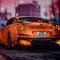 Orange Nissan Skyline GTR Live Wallpaper