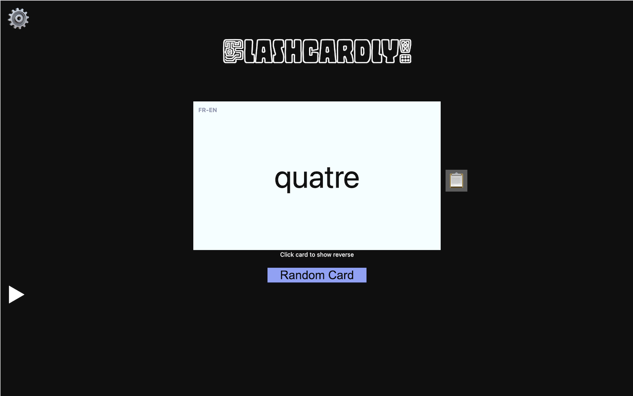 Flashcardly! chrome谷歌浏览器插件_扩展第2张截图