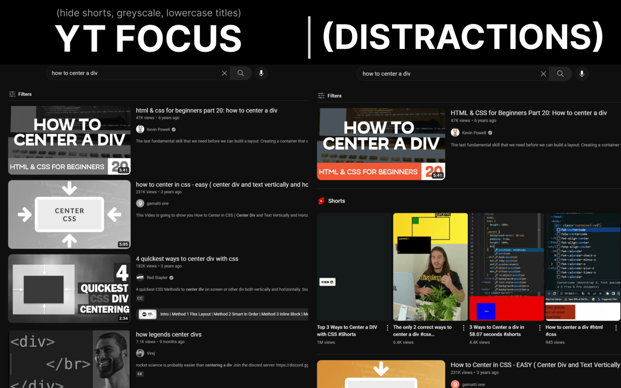 YT Focus - Learning Made Easy chrome谷歌浏览器插件_扩展第1张截图