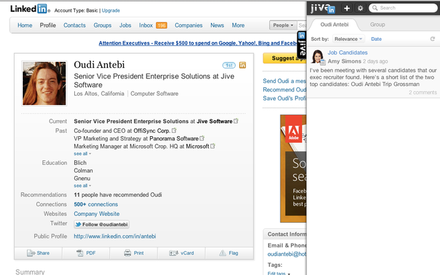 Jive Anywhere chrome谷歌浏览器插件_扩展第2张截图