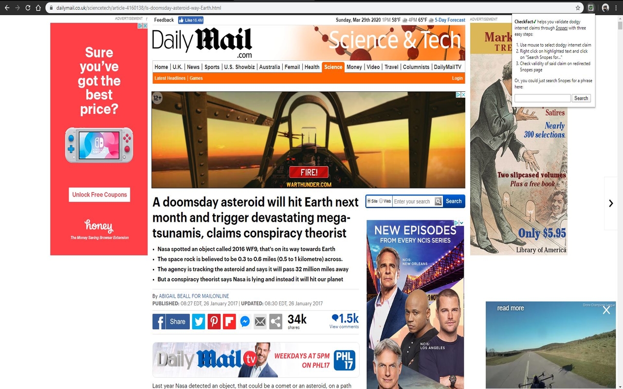 CheckFact✔ chrome谷歌浏览器插件_扩展第5张截图