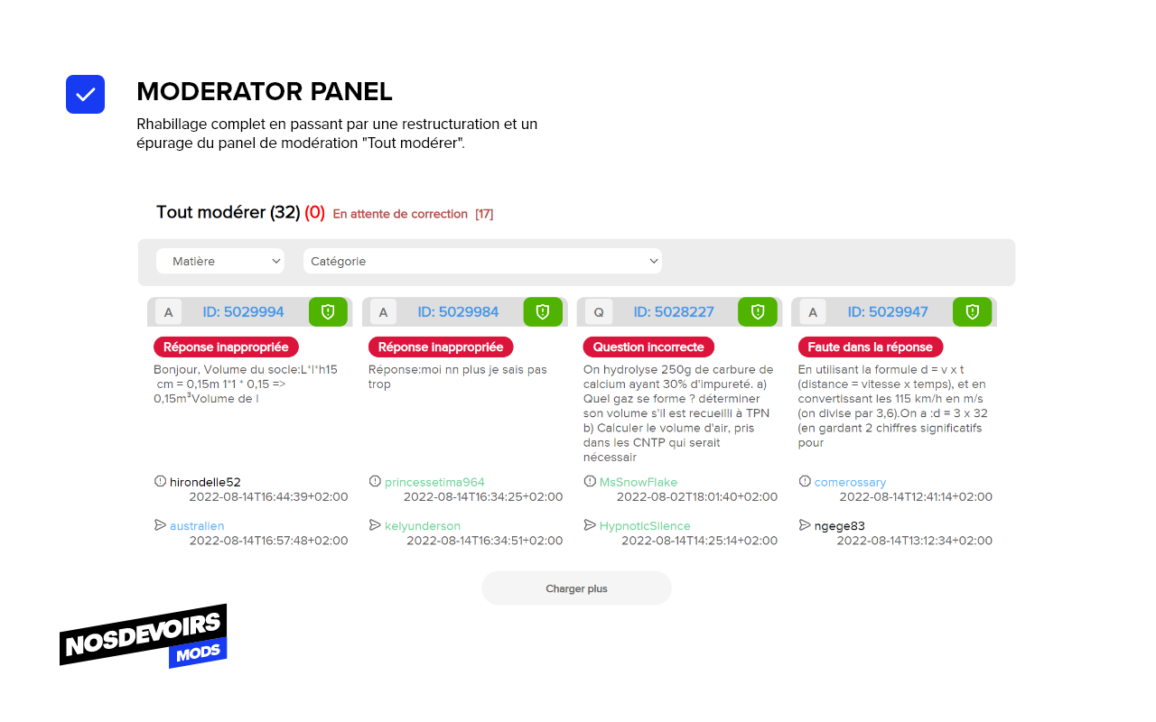 NDS Updated Moderation chrome谷歌浏览器插件_扩展第2张截图