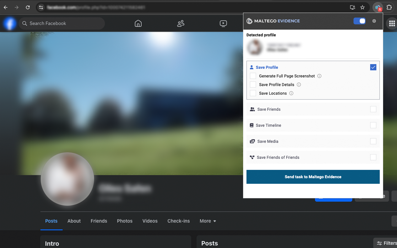Maltego Evidence Browser Extension chrome谷歌浏览器插件_扩展第1张截图