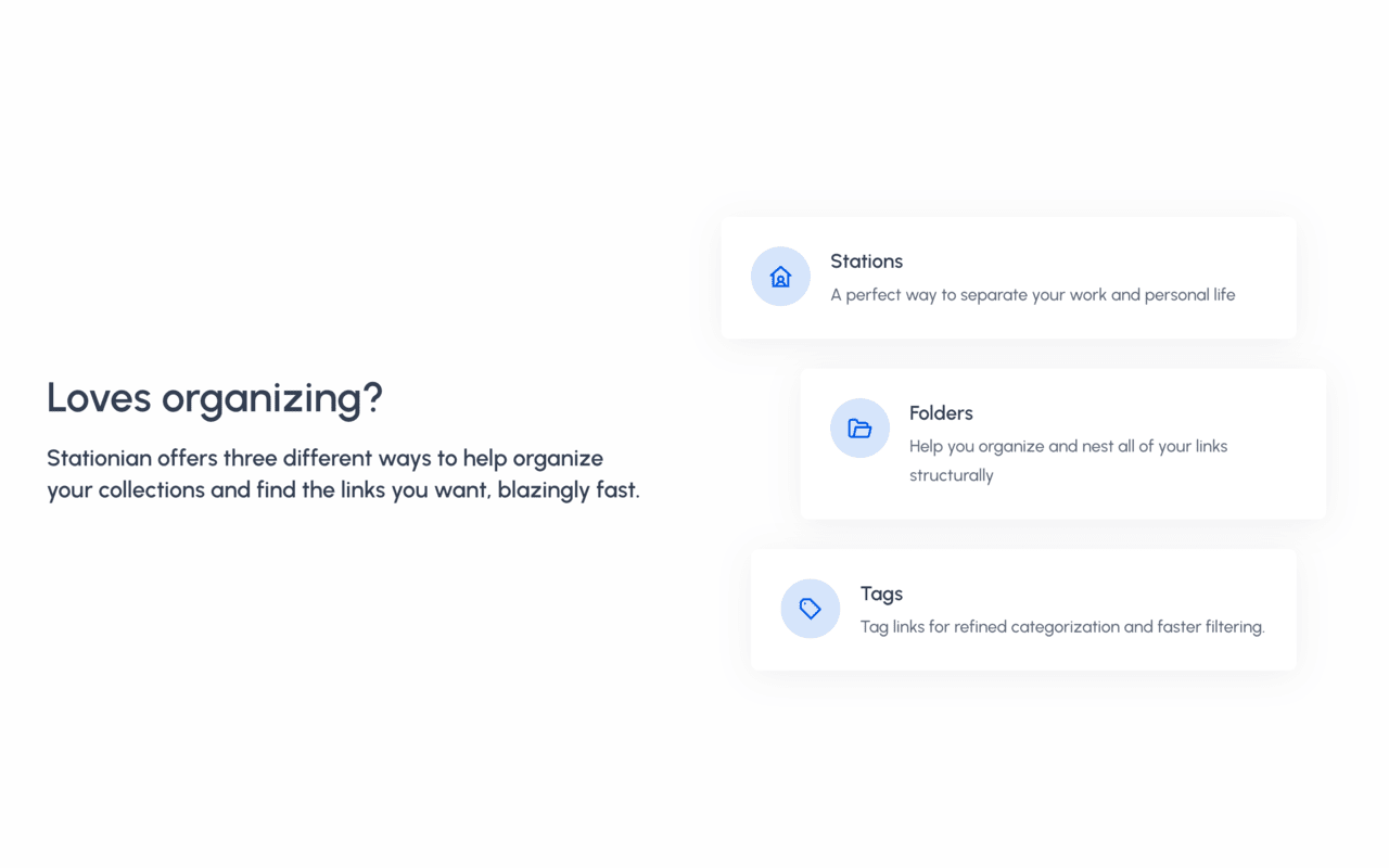 Stationian Bookmark Manager chrome谷歌浏览器插件_扩展第3张截图