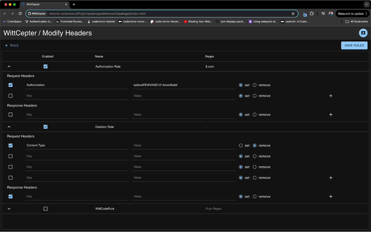 WittCepter chrome谷歌浏览器插件_扩展第5张截图