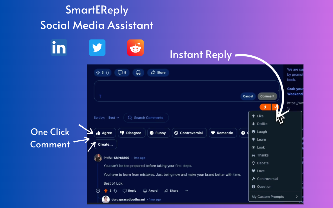 SmartEReply chrome谷歌浏览器插件_扩展第2张截图
