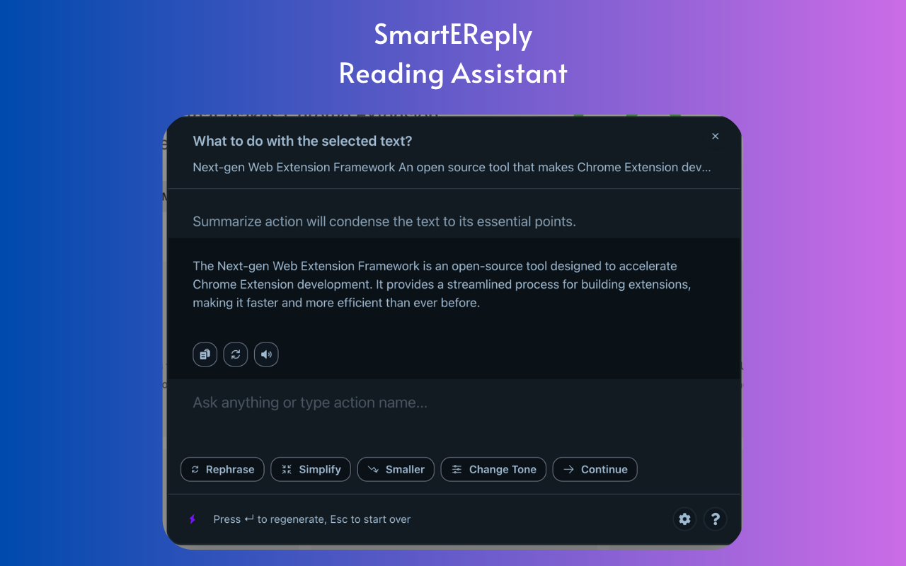 SmartEReply chrome谷歌浏览器插件_扩展第4张截图