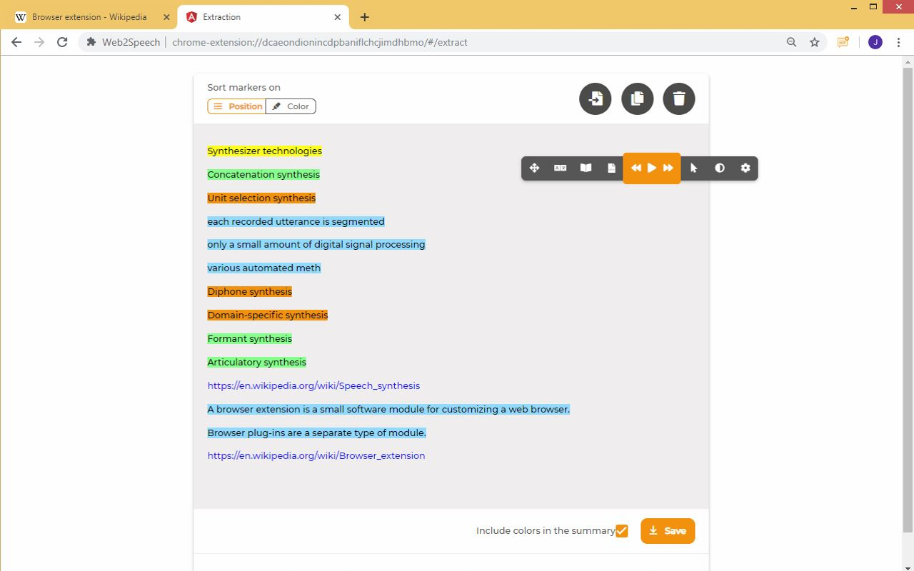 Web2Speech chrome谷歌浏览器插件_扩展第5张截图
