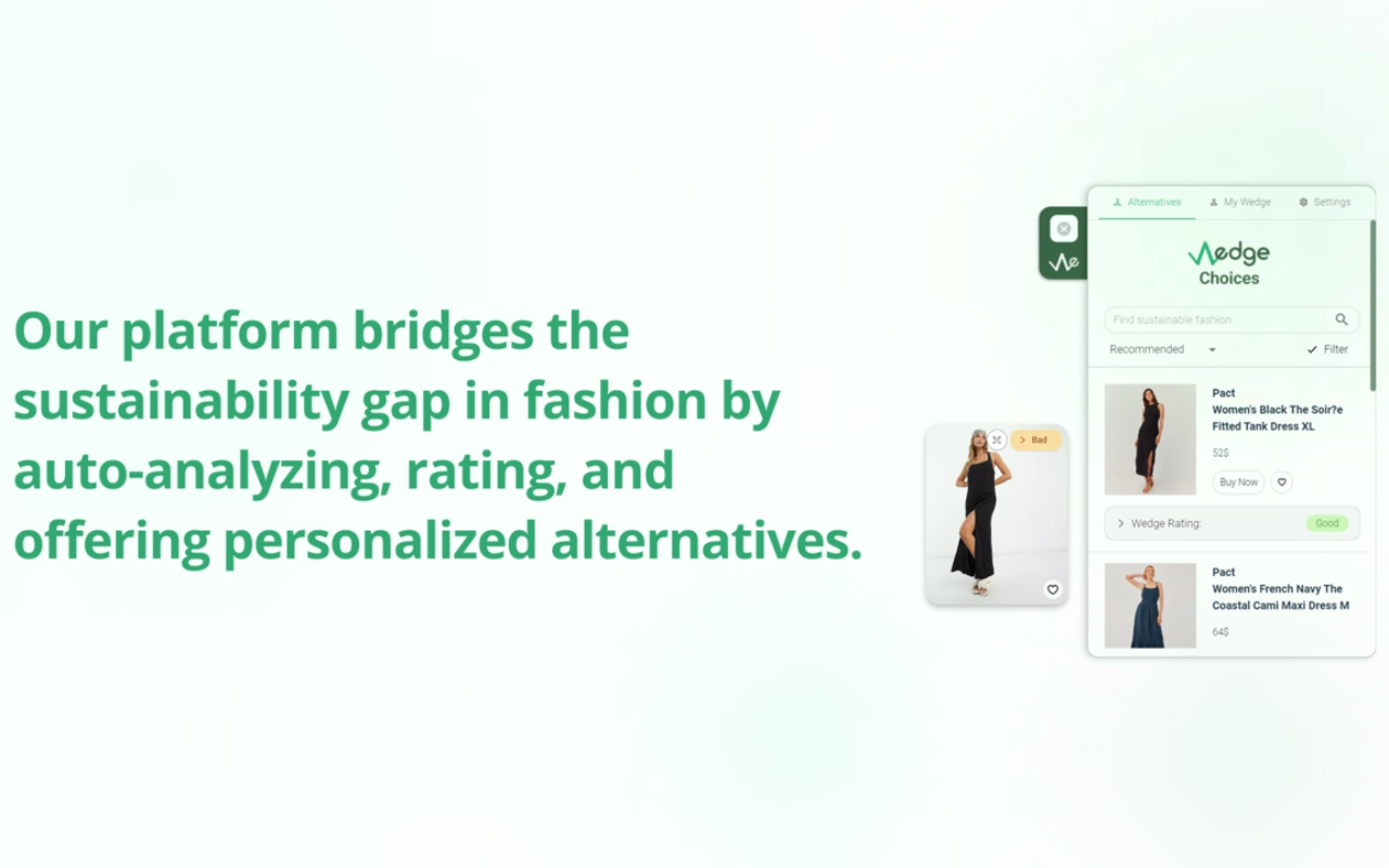 Wedge Shopper: Sustainable Fashion Assistant chrome谷歌浏览器插件_扩展第1张截图