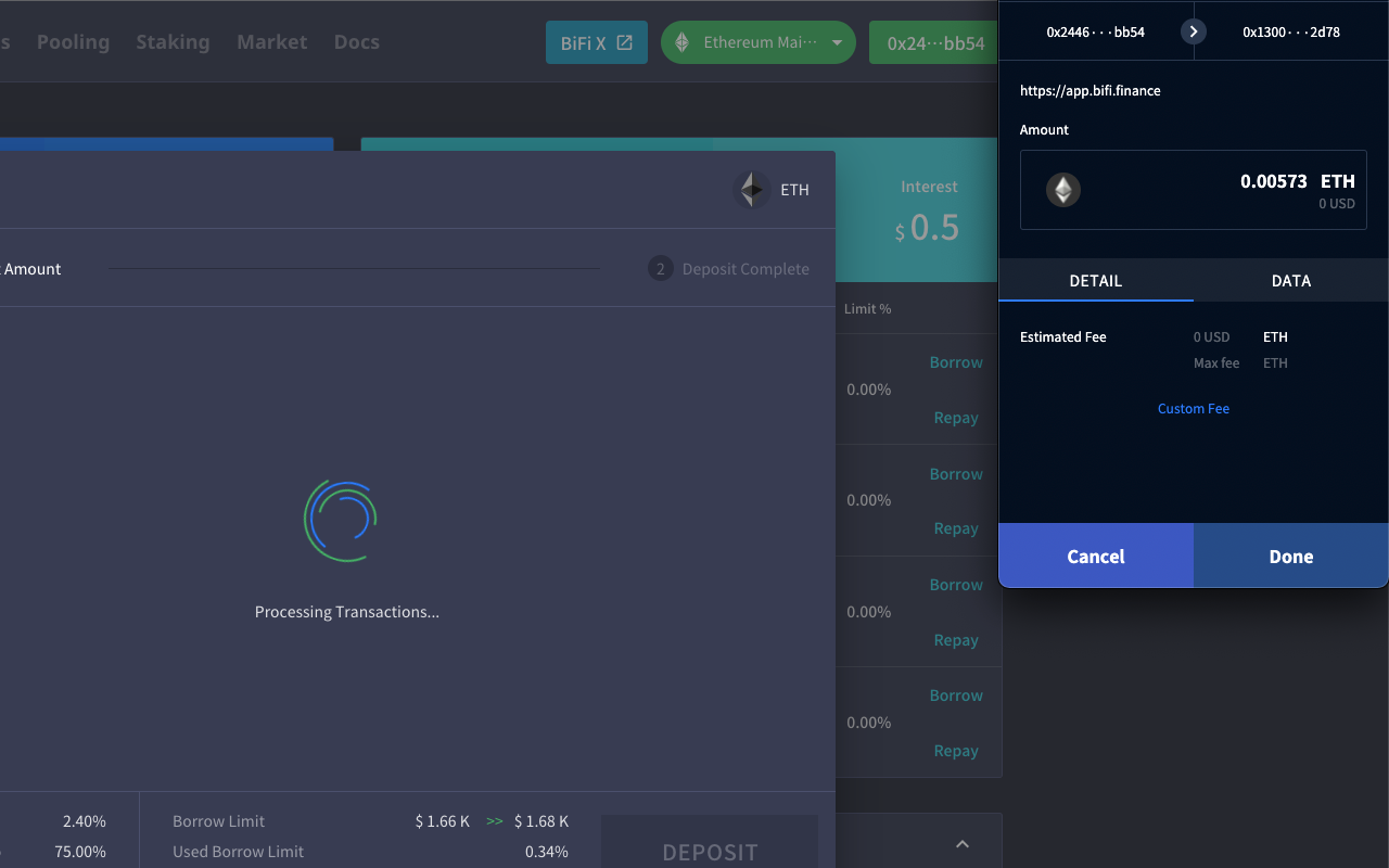 Biport Wallet chrome谷歌浏览器插件_扩展第4张截图