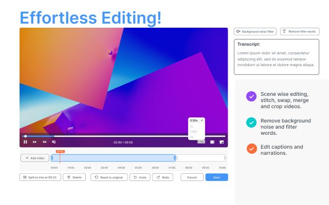 Videozen: Screen and Camera Recorder chrome谷歌浏览器插件_扩展第4张截图