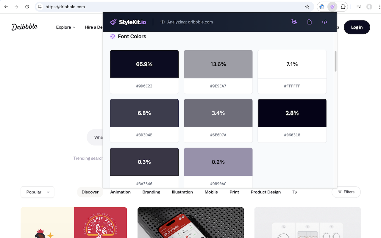 StyleKit.io chrome谷歌浏览器插件_扩展第4张截图