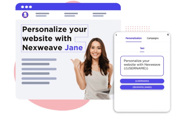 Nexweave - Website Personalization chrome谷歌浏览器插件_扩展第3张截图