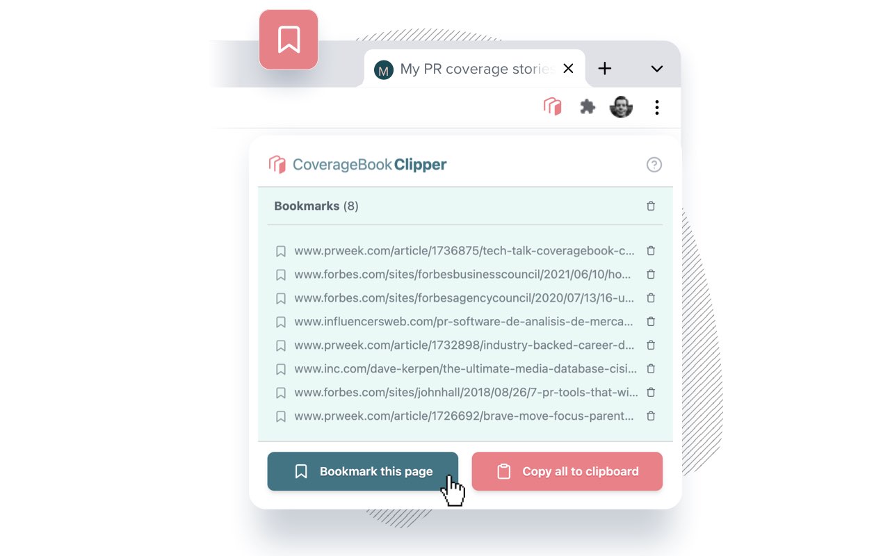 CoverageBook Clipper chrome谷歌浏览器插件_扩展第1张截图