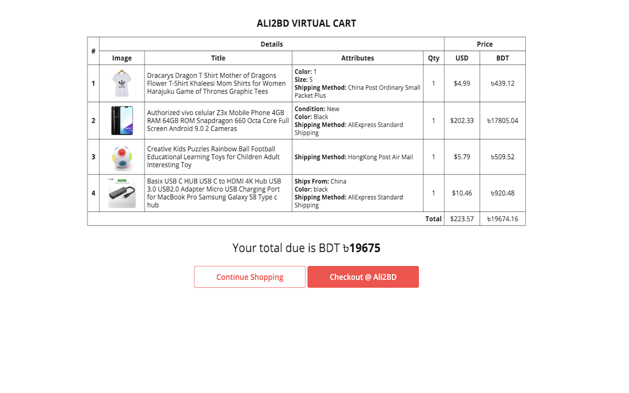 Ali2BD Assistant chrome谷歌浏览器插件_扩展第2张截图