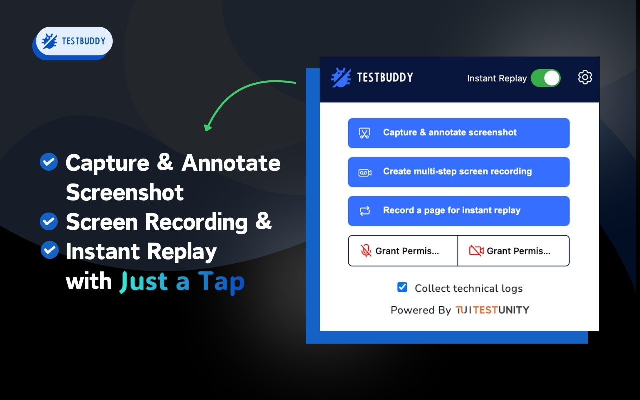 TestBuddy - Report & Fix Your Bug 20x Faster chrome谷歌浏览器插件_扩展第4张截图